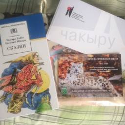 Подарки за победу в муниципальном этапе конкурса по реализации проекта "Культурный дневник школьника"
