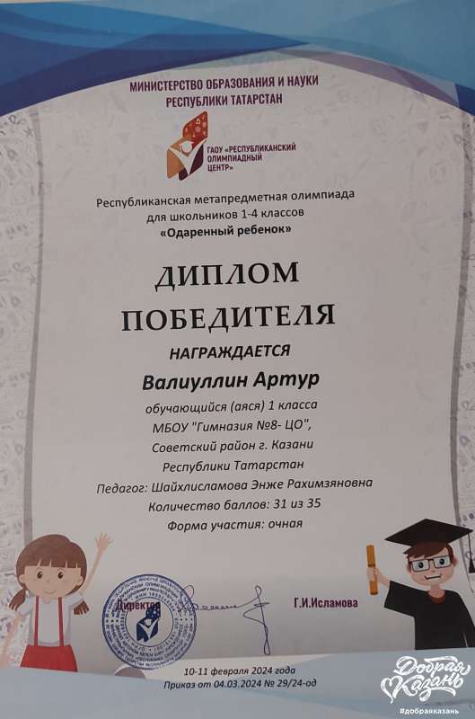 Мои достижения