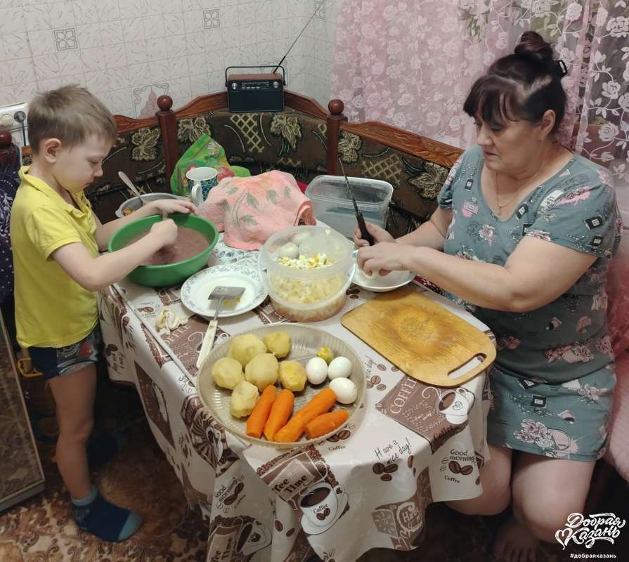 Выходные в деревне.